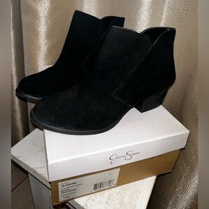 Jessica Simpson Elegant Black Ankle Booties
